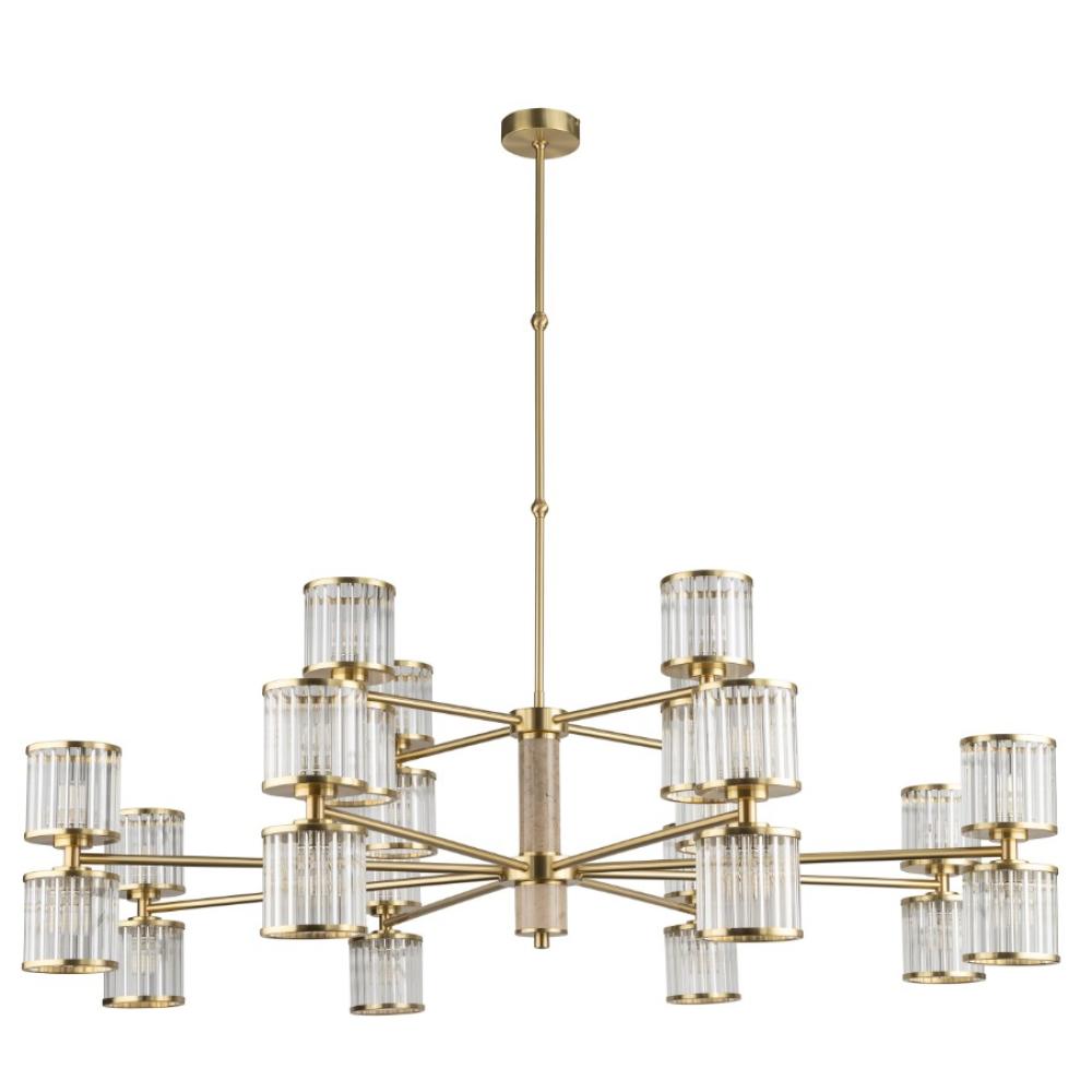velkorysy artdeco klasicky glamour luster matne zlate medene sklenene tienidlo lampa luxusny elegantny obytny priestor kuchyna salon osvetlenie.jpg